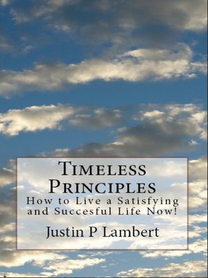 cover image of Timeless Principles